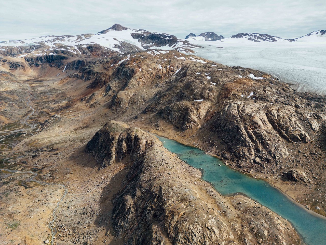 View towards Mittivakkat glacier, (c) Karl Steinegger